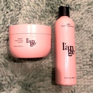 New L’ange violet purple shampoo and used Masque